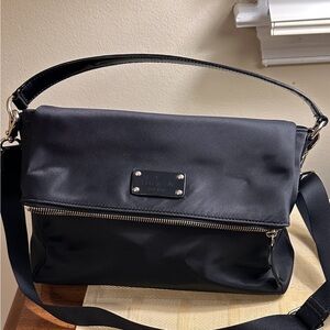 Kate Spade New York Black  Bag with Polka dot interior NWOT. Orig $249